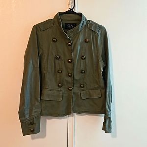 Ladies green lightweight jacket
